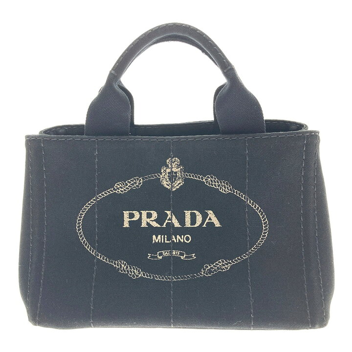 楽天市場】□□【中古】PRADA プラダ カナパ ミニ トートバッグ  