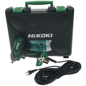 ▼▼【中古】HiKOKI ハイコーキ 12mmインパクトレンチ コード式 100V ケース付属 WR12VE グリーン Aランク