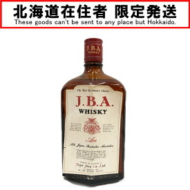 〇〇【中古】【北海道内限定発送】J.B.A ウイスキー 2級 39％ 750ml 古酒 Nランク 未開栓