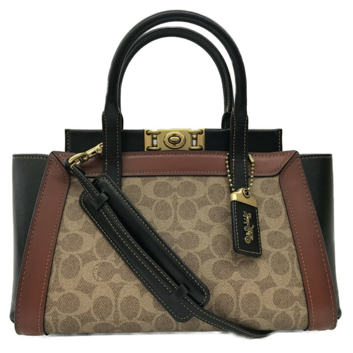 楽天市場】##【中古】COACH コーチ トループ キャリーオール  