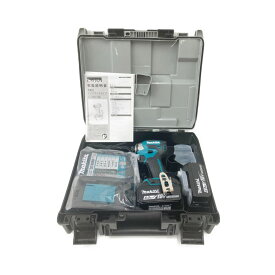 〇〇【中古】MAKITA マキタ 充電式インパクトドライバ 18v 6.0Ah TD173DRGX ブルー 未使用品 Sランク