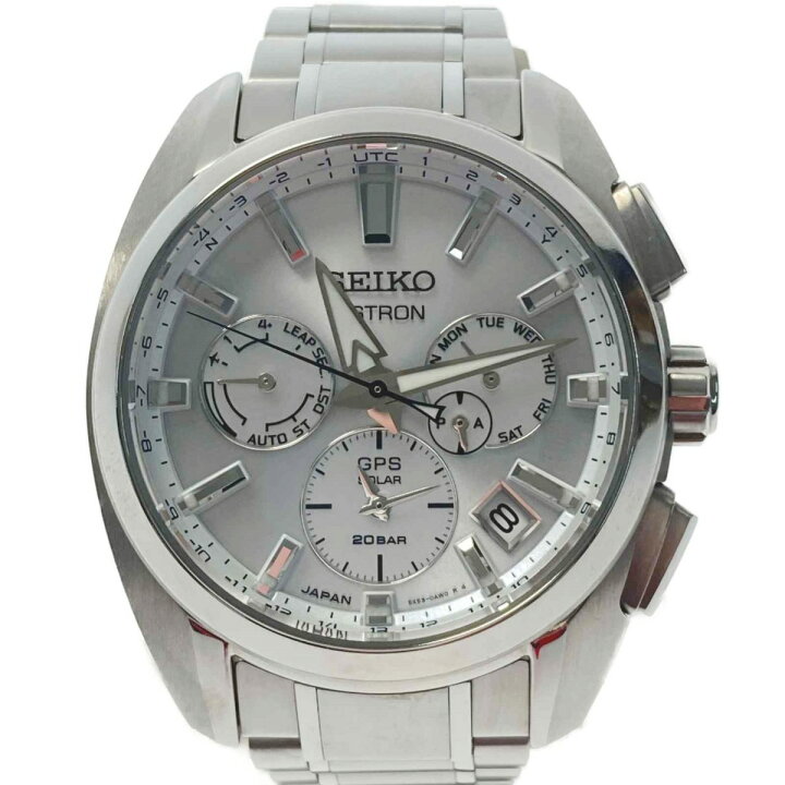 楽天市場】【中古】SEIKO セイコー アストロン 5X53-0AV0 シルバー GPS 