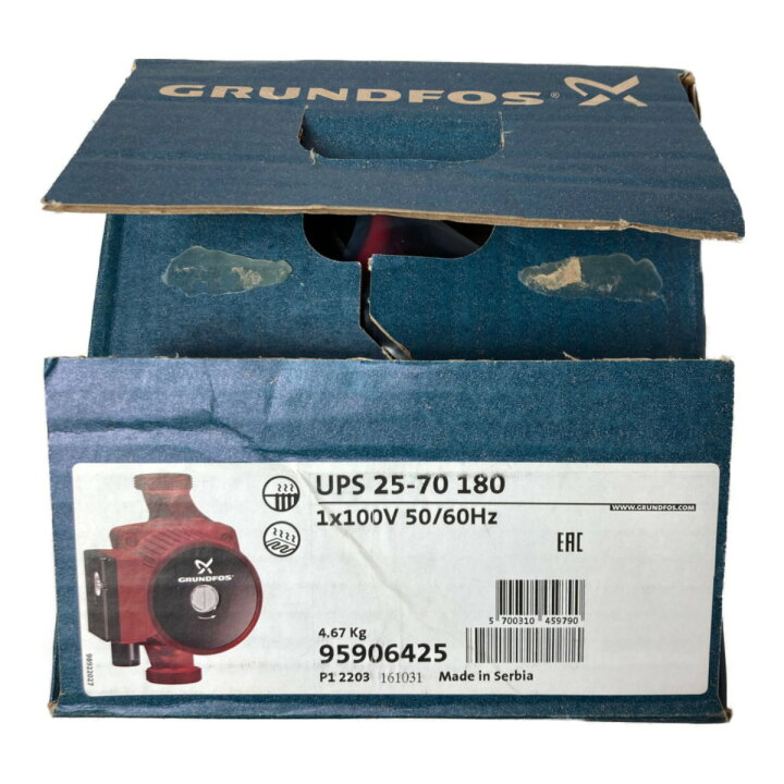 楽天市場】＊＊【中古】GRUNDFOS グルンドフォス 温水循環ポンプ(暖房 