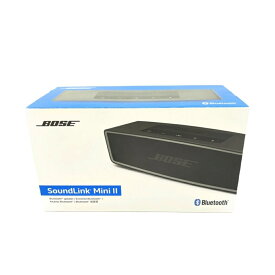 ◆◆【中古】BOSE ボーズ Bose SoundLink ミニ Bluetooth スピーカー II 725192-3120 ブラック Bランク