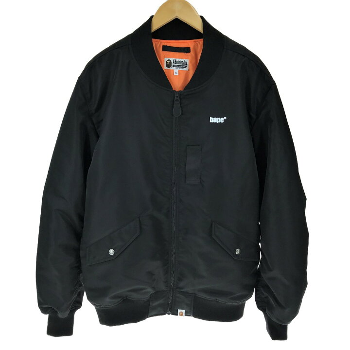 楽天市場】##【中古】A BATHING APE アベイシングエイプ MA-1 
