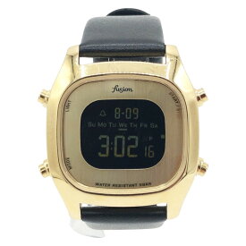 〇〇【中古】ALBA アルバ Fusion 腕時計 AFSM403 ブラック x ゴールド Bランク