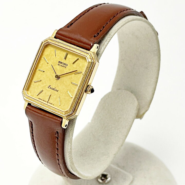 楽天市場】【中古】SEIKO セイコー エクセリーヌ 8420-5410 クォーツ 