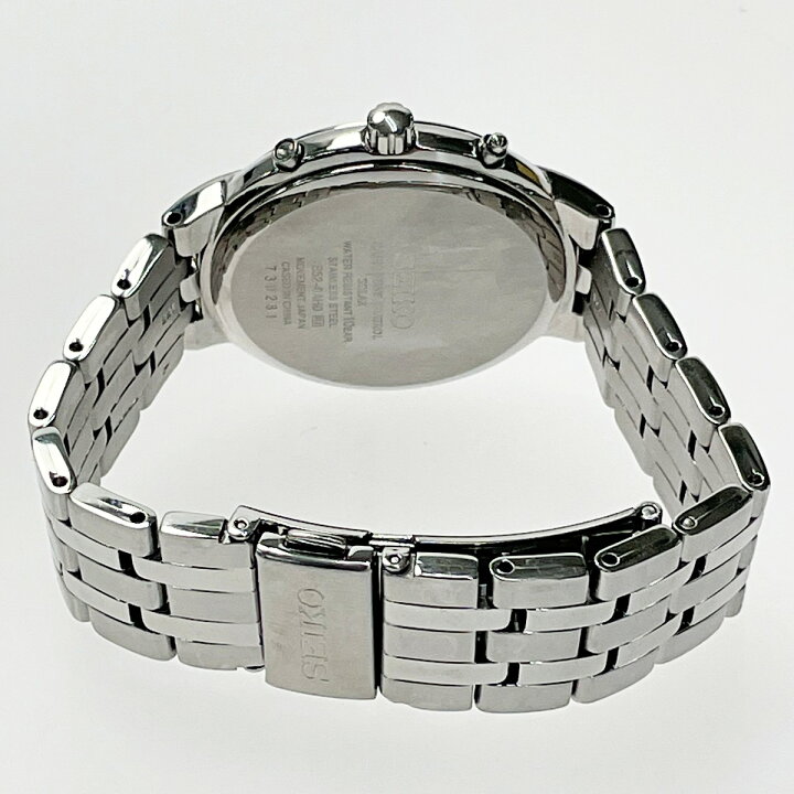 楽天市場】【中古】SEIKO セイコー スピリット 7B52-0AH0 ブルー 電波 