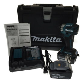 △△【中古】MAKITA マキタ 電動工具 インパクトドライバ 198125 v18 TD173DRGX ブルー Sランク