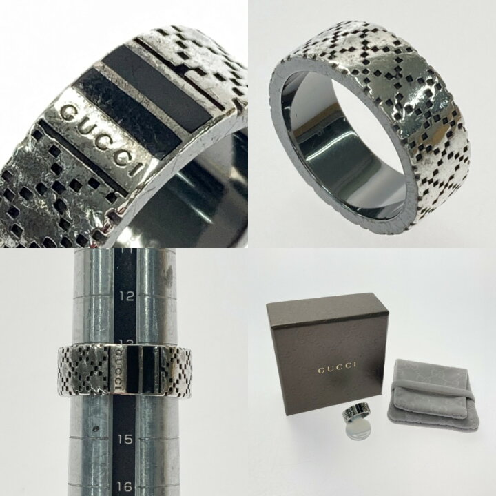 楽天市場】【中古】GUCCI グッチ ディアマンティッシマ リング 