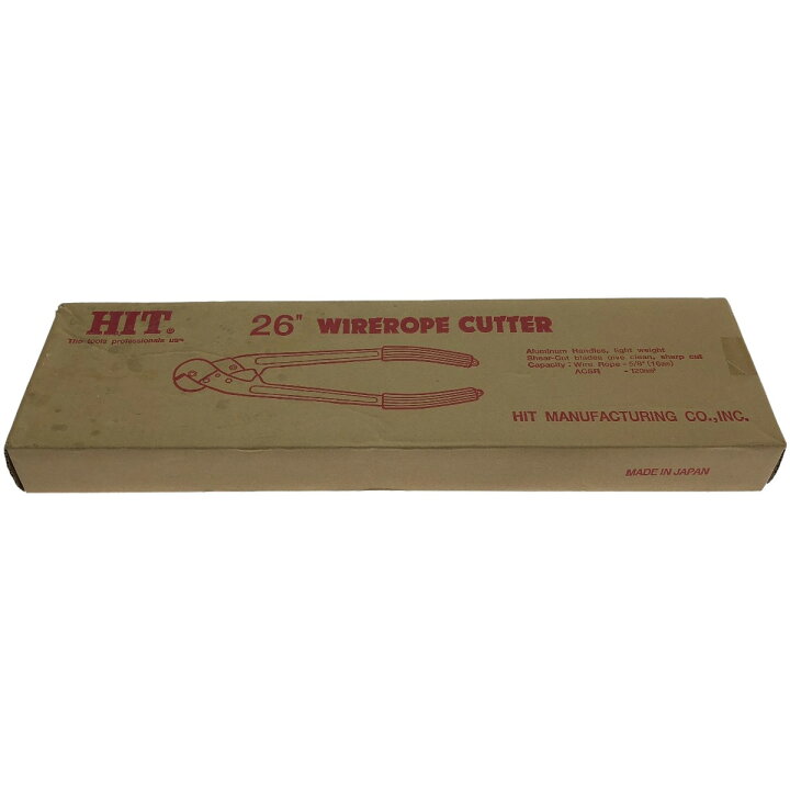 楽天市場】□□【中古】HIT ワイヤーロープカッター アルミハンドル 
