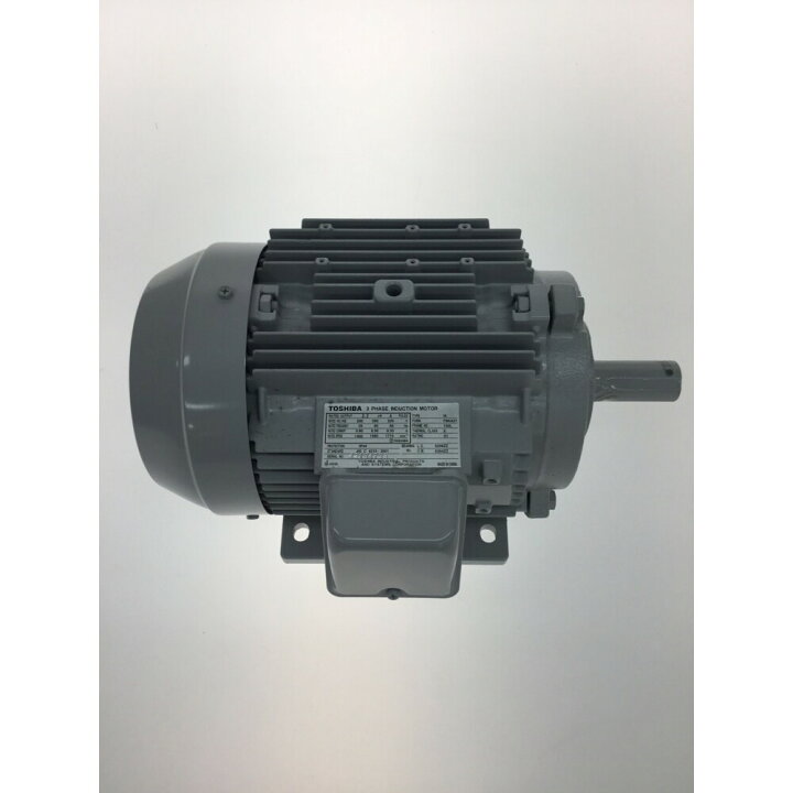 楽天市場】ΘΘ【中古】TOSHIBA 東芝 モーター 未使用品(S) 三相200V脚 