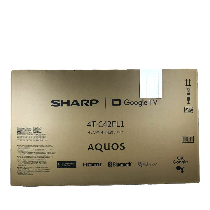 楽天市場】##【中古】SHARP シャープ 42V型 4K液晶テレビ AQUOS 4T 