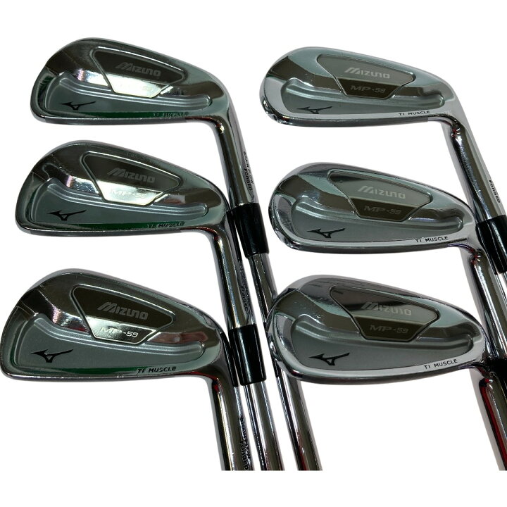 楽天市場】◎◎【中古】MIZUNO ミズノ MP-59 TI MUSCLE 5-9.P 6本 
