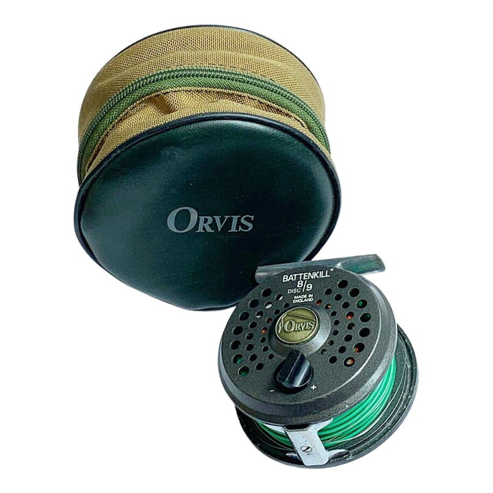 楽天市場】【中古】ORVIS オービス フライリール ケース付 BATTENKILL 
