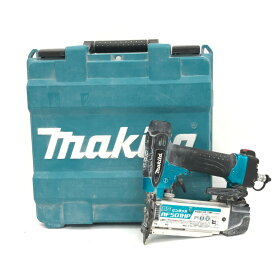 ▼▼【中古】MAKITA マキタ 高圧ピンタッカー AF501HP グリーン ケース・ゴーグル付属 Cランク