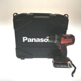 △△【中古】Panasonic パナソニック 充電式インパクトドライバ EZ74A2 レッド 18V (ケース・充電器・充電池1個付) Cランク