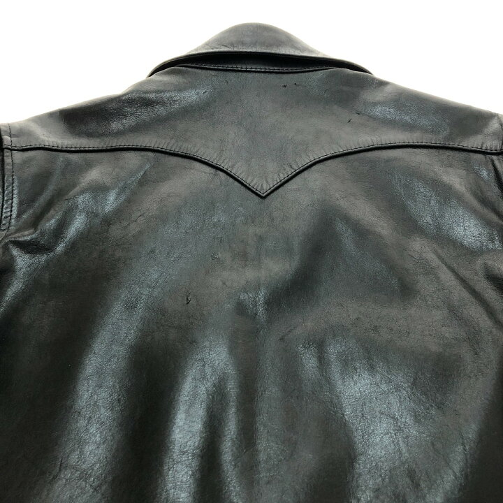 楽天市場】□□【中古】RED MOON レッドムーン レザーシャツ SIZE 38(M 