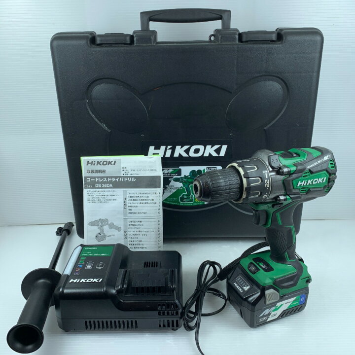 楽天市場】κκ【中古】HiKOKI ハイコーキ ドライバドリル 充電器・充  