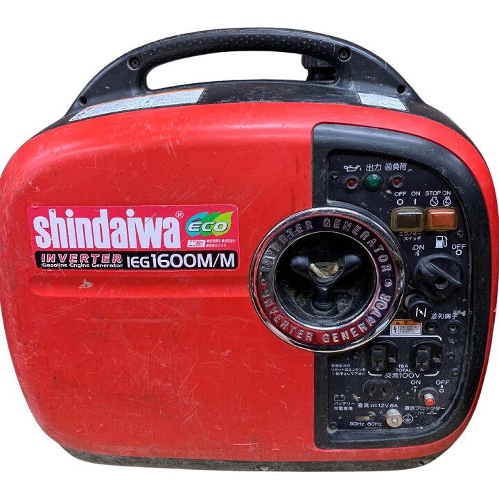 楽天市場】κκ【中古】shindaiwa 新ダイワ インバーター発電機ワ 本体 