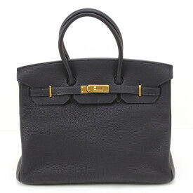 $$【中古】HERMES エルメス バーキン35 トリヨンクレマンス □I 34.3 ブラック Aランク