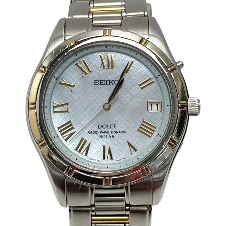 楽天市場】【中古】SEIKO セイコー ドルチェ 7B22-0AE0 シェル文字盤  