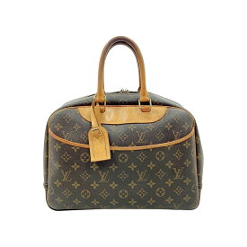 〇〇【中古】LOUIS VUITTON ルイヴィトン モノグラム ボーリング ヴァニティ ハンドバッグ M47270 ブラウン Bランク