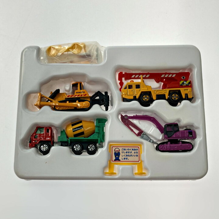 楽天市場】【中古】 TOMICA トミカ 建設車両セット2(4台セット) TOMY 