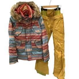 ♪♪【中古】BURTON バートン レディース スノーウェア セットアップ 上下 SIZE M Bランク