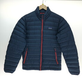 □□【中古】Patagonia パタゴニア ダウン セーター Sサイズ 84674 ネイビー Bランク