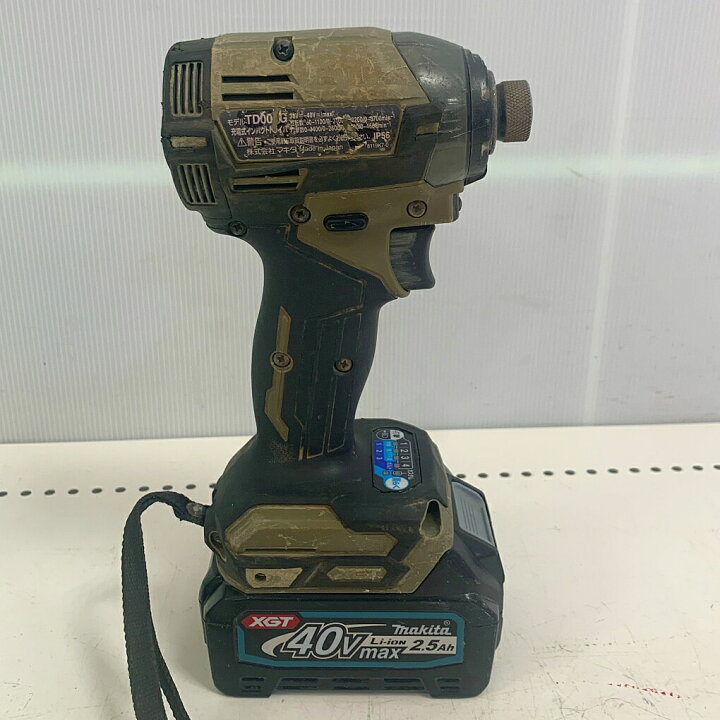 楽天市場】♭♭【中古】MAKITA マキタ 充電式インパクトドライバ 40V 