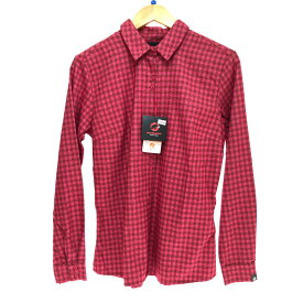 □□【中古】MAMMUT マムート ウィンターロングスリーブシャツ Lサイズ 1015-00470 ピンク Aランク
