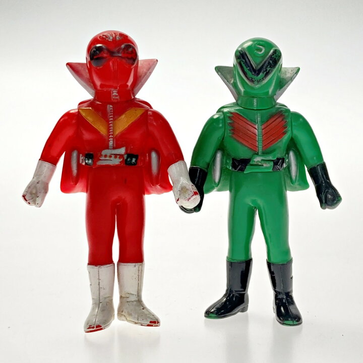 当時物 ポピー ゴレンジャー ミドレンジャー ソフビ （ポピー・秘密  