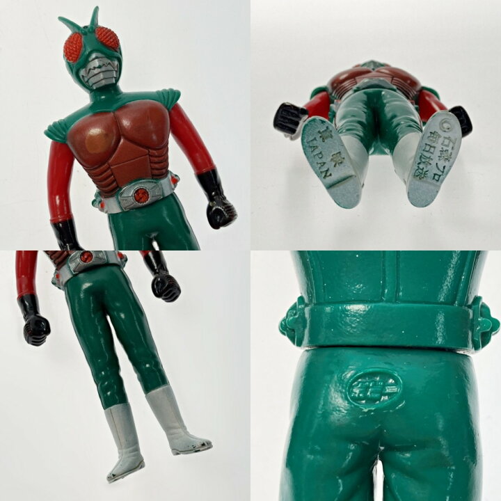 楽天市場】【中古】 ポピー 仮面ライダー ソフビ 5体セット 当時物  