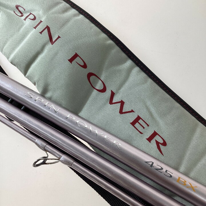楽天市場】§§【中古】SHIMANO シマノ 11スピンパワー425BX 並継 遠投竿 