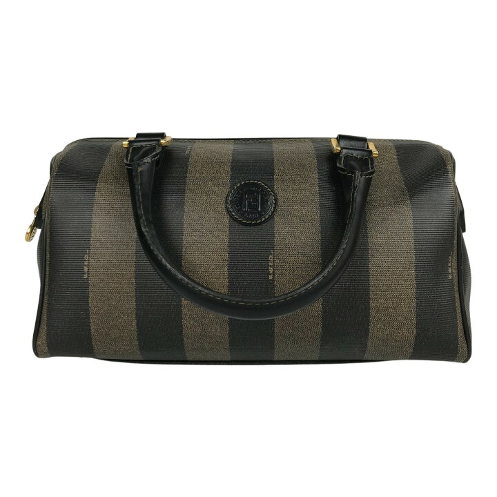 楽天市場】□□【中古】FENDI フェンディ ペカン柄 ミニボストンバッグ 