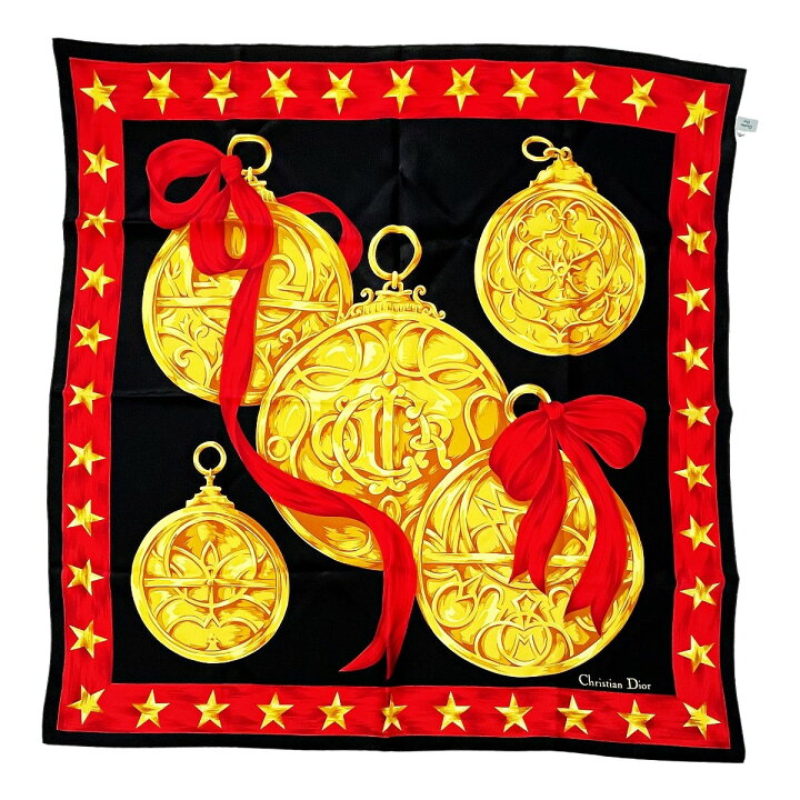 楽天市場】【中古】Christian Dior クリスチャンディオール スカーフ  
