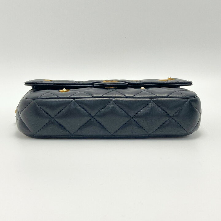 楽天市場】【中古】CHANEL シャネル マトラッセ フラップ フォンケース  