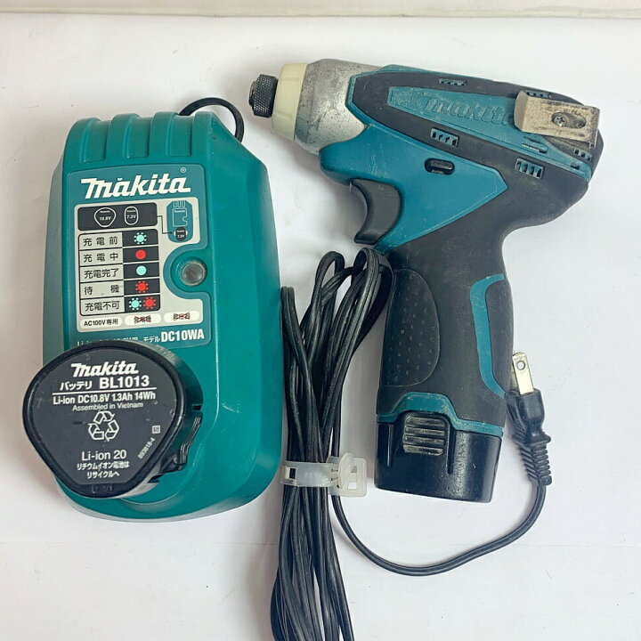 楽天市場】♭♭【中古】MAKITA マキタ 充電式インパクトドライバ 10.8V 