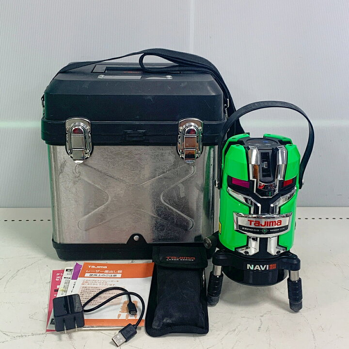 楽天市場】【中古】TAJIMA タジマ グリーンレーザー墨出し器 受光器 