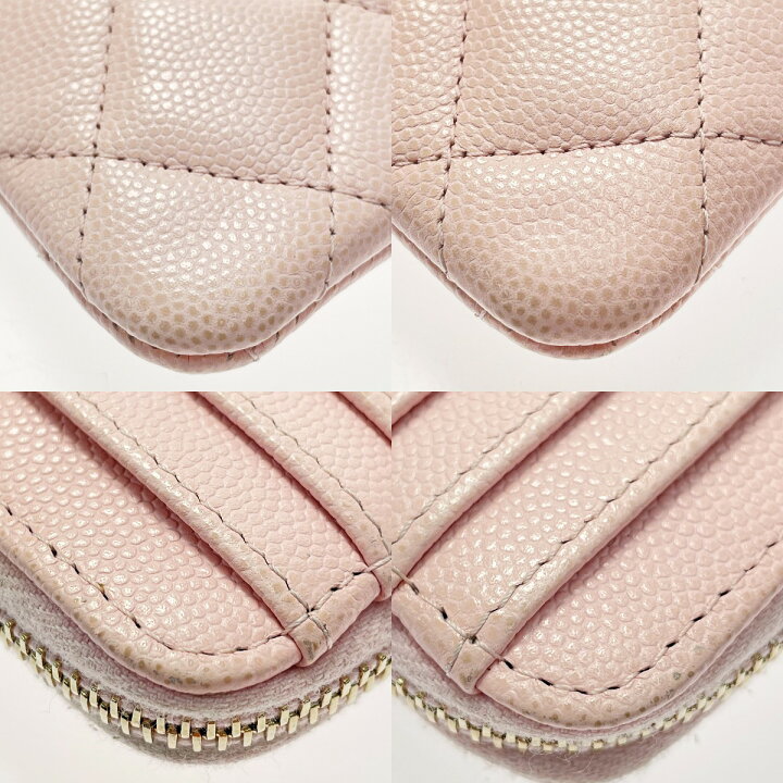 楽天市場】【中古】CHANEL シャネル マトラッセ ピンク コインケース  