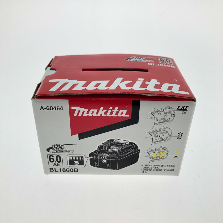 楽天市場】□□【中古】MAKITA マキタ バッテリー 18V 6.0Ah BL1860B S 