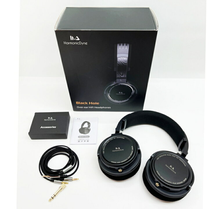 楽天市場】◇◇【中古】HarmonicDyne ヘッドホン Black Hole 有線 