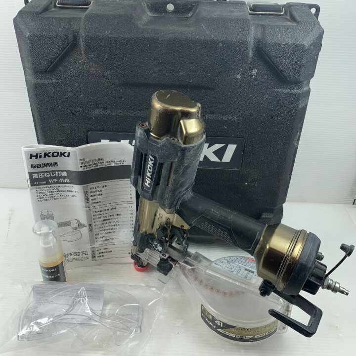 楽天市場】κκ【中古】HiKOKI ハイコーキ 高圧エア釘打ち ケース・取説 