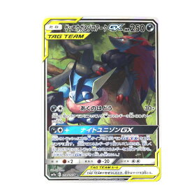 $$【中古】Pokemon ポケモンカード ポケカ トレカ ゲッコウガ＆ゾロアークGX 059/055 SR Bランク