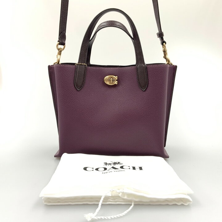 楽天市場】〇〇【中古】COACH コーチ ウィロウ トート 24 カラー