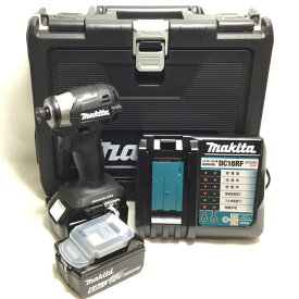 ΘΘ【中古】MAKITA マキタ インパクトドライバ 未使用品(S) 付属品完備 4 TD173DRGXG ブラック Sランク