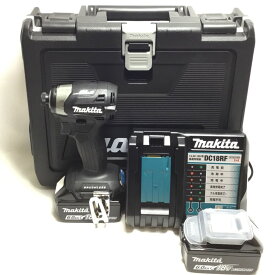 ΘΘ【中古】MAKITA マキタ インパクトドライバ 18v 未使用品 付属品完備 5 TD173DRGXG ブラック Sランク