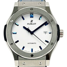 ☆☆【中古】HUBLOT ウブロ クラシックフュージョン 542.NX.2210.LR.JPN17 自動巻き メンズ 腕時計 箱・取説・ギャランティ有 Bランク