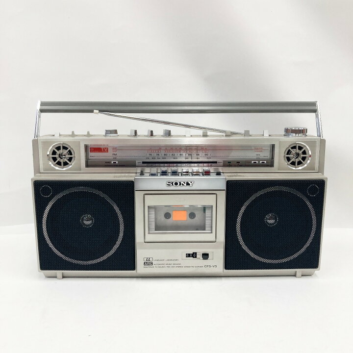 楽天市場】〇〇【中古】SONY ソニー ラジカセ CFS-V3 ジャンク品 現状 